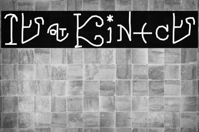 ItzKinect フォント examples