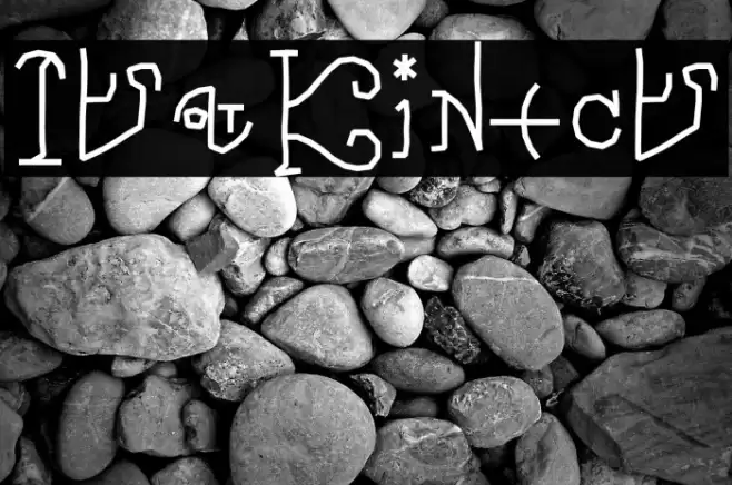 ItzKinect フォント examples