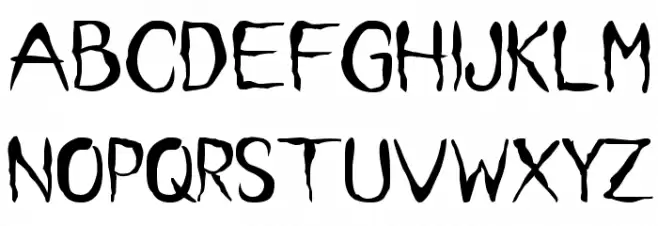 it font 字体 大写