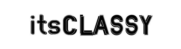 its CLASSY  フリーフォントのダウンロード