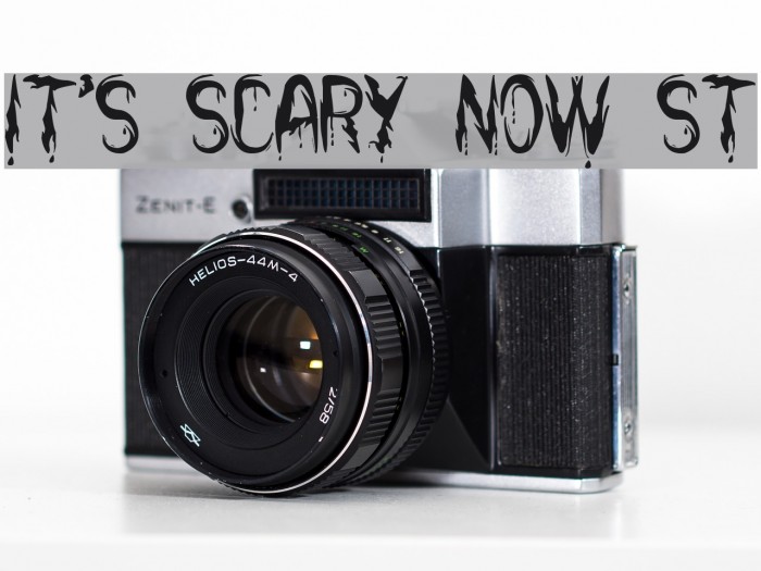 it's Scary Now St Example 3