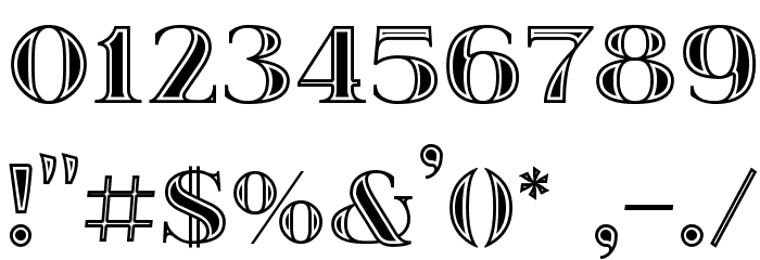 itsadzokeS01 Font OTHER CHARS