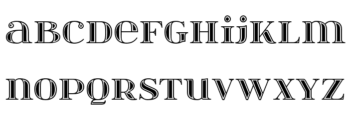 itsadzokeS01 Font LOWERCASE
