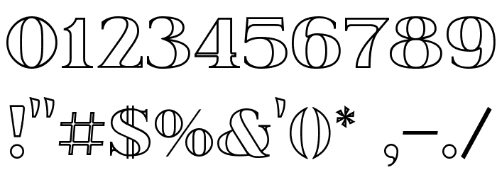 itsadzokeS03 Font OTHER CHARS