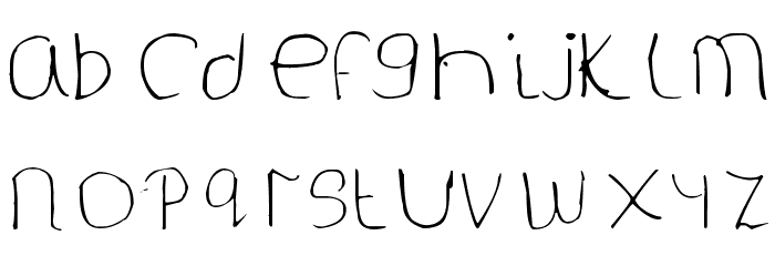 iukj Font LOWERCASE