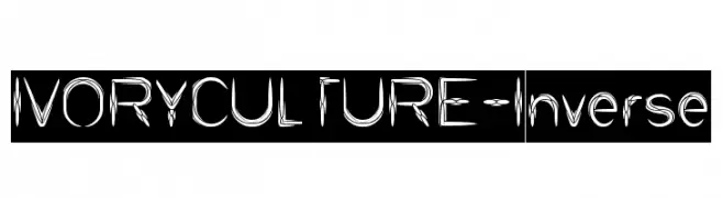 IVORY CULTURE-Inverse  Frei Schriftart Herunterladen