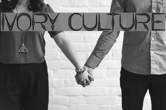 IVORY CULTURE Font examples