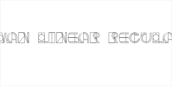 Ivan Linear Regular Logo