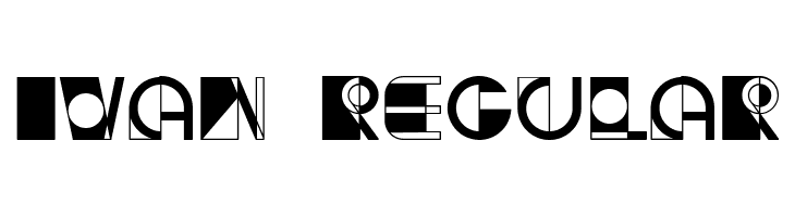 Ivan Regular  免费字体下载