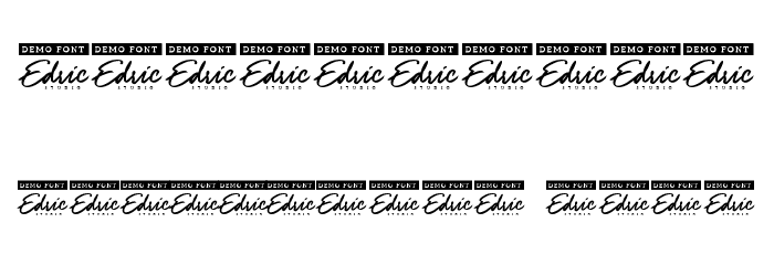Ivanka Rachel Demo Font OTHER CHARS