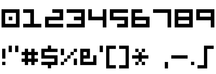 Ivorg Font OTHER CHARS