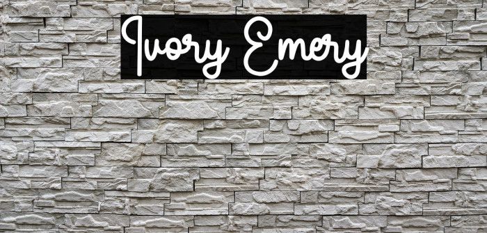 Ivory Emery Example 3