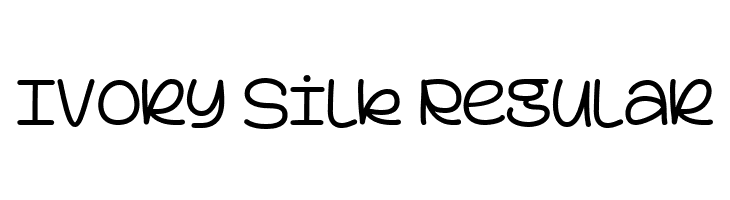 Ivory Silk Regular  नि: शुल्क फ़ॉन्ट्स डाउनलोड
