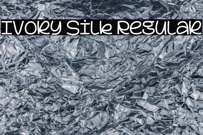 Ivory Silk Regular Example 3