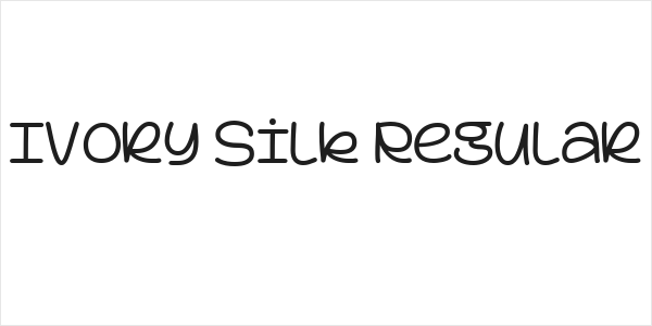 Ivory Silk Regular Logo