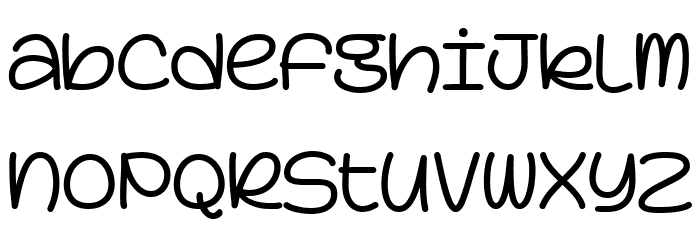 Ivory Silk Regular Font LOWERCASE