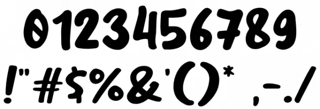 Ivory Smile Font OTHER CHARS