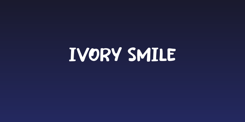 Ivory Smile Social Header