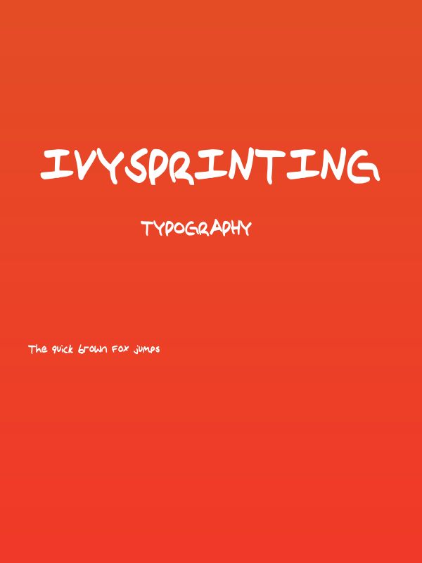 IvysPrinting Poster