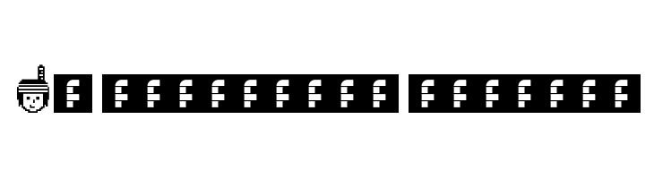 IW Pixelated Regular Font