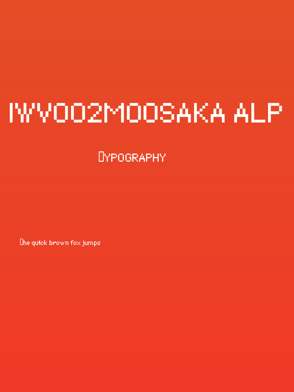 IWV002MOOSAKA ALP Poster