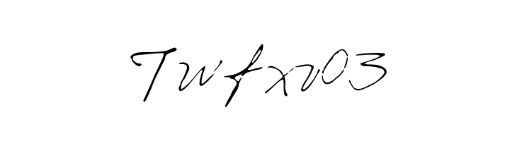Iwfxv03 Font