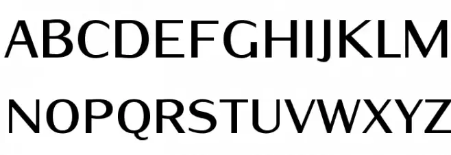 Iwona-Bold 字体 大写