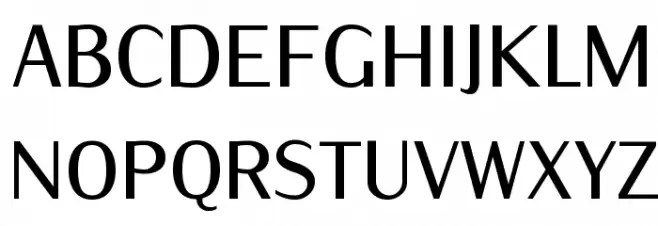 IwonaCondMedium-Regular Schriftart Groß