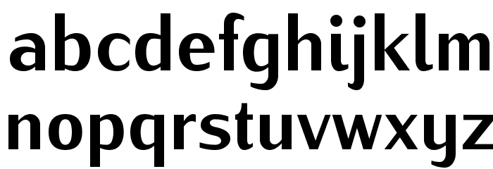 IwonaHeavy-Regular Font LOWERCASE