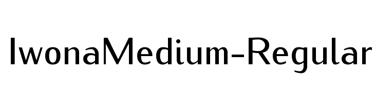 IwonaMedium-Regular Font