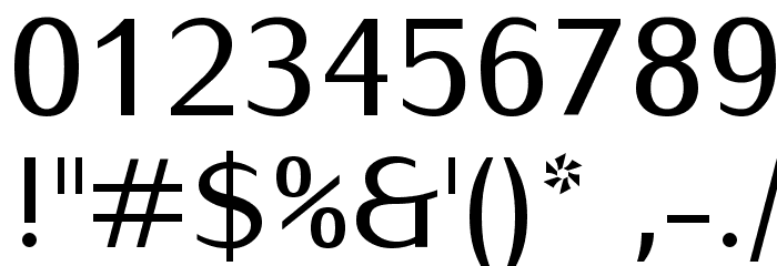 IwonaMedium-Regular Font OTHER CHARS