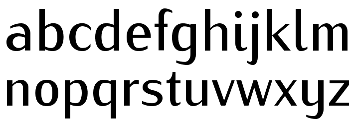 IwonaMedium-Regular Font LOWERCASE