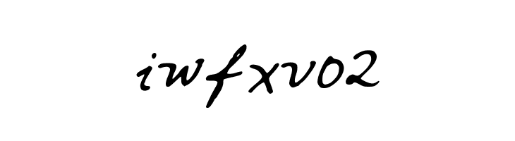 iwfxv02 Font