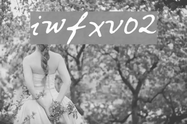 iwfxv02 Font examples