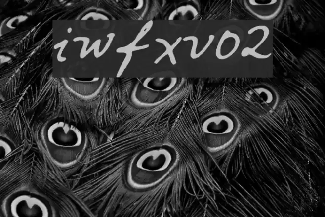 iwfxv02 Font examples