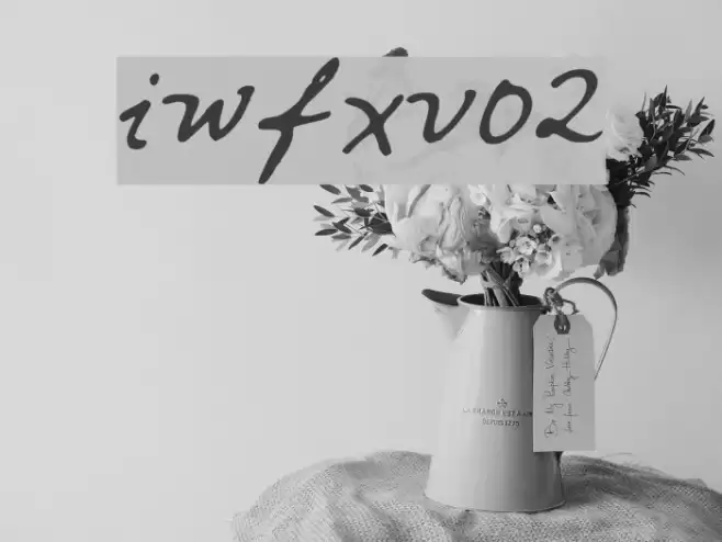 iwfxv02 Font examples