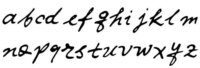 iwfxv02 Font LOWERCASE