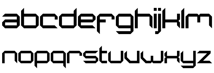 ixs Drastica Font LOWERCASE