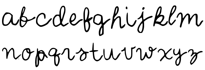 IYSForeverandEver Font LOWERCASE