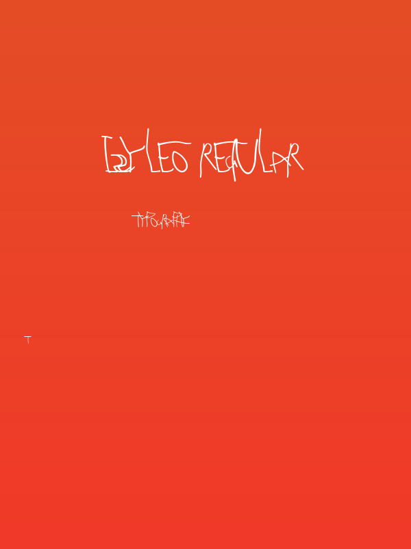 IZZY LEO Regular Poster