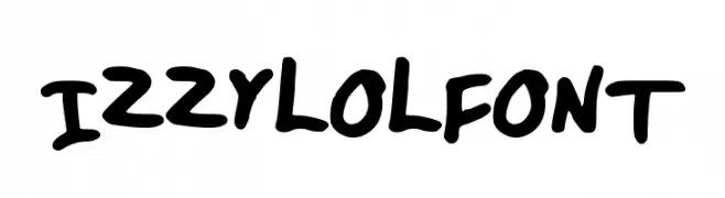 IZZYLOLFONT  baixar fontes gratis