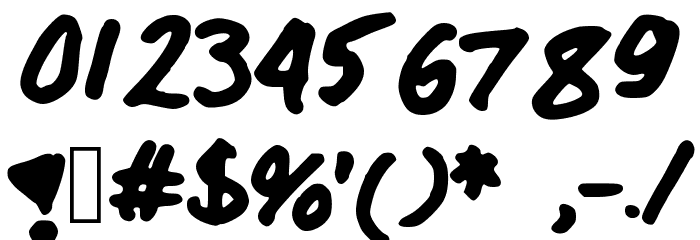 IZZYLOLFONT Font OTHER CHARS