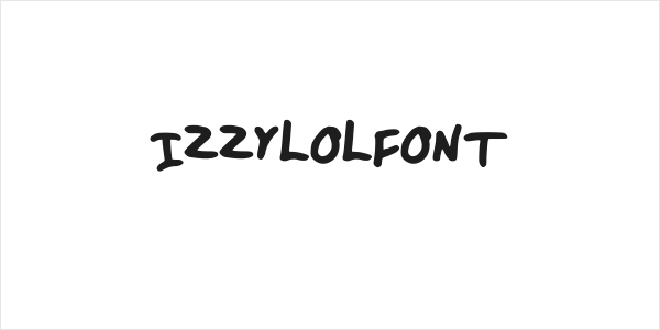 IZZYLOLFONT Logo