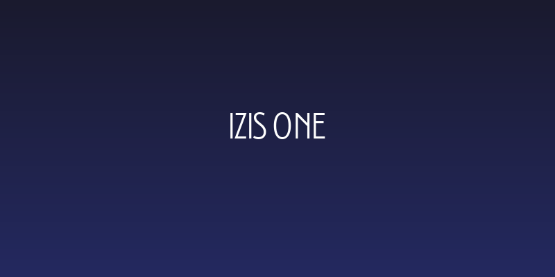 Izis One Social Header