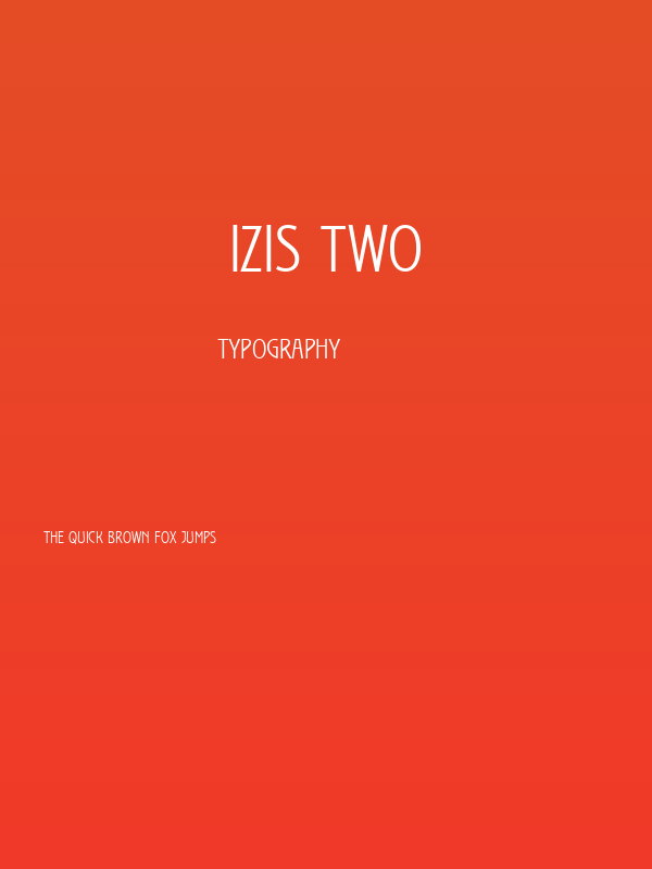 Izis Two Poster