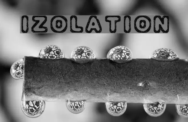 Izolation फ़ॉन्ट examples