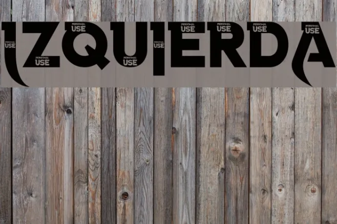 Izquierda Example 3