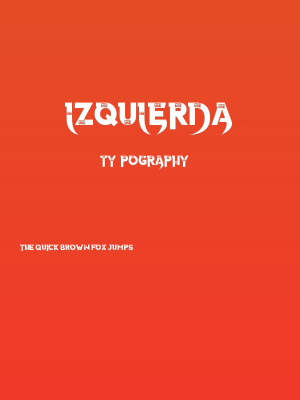 Izquierda Poster