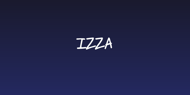Izza Social Header