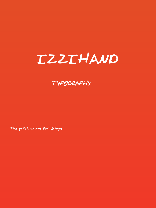 IzziHand Poster